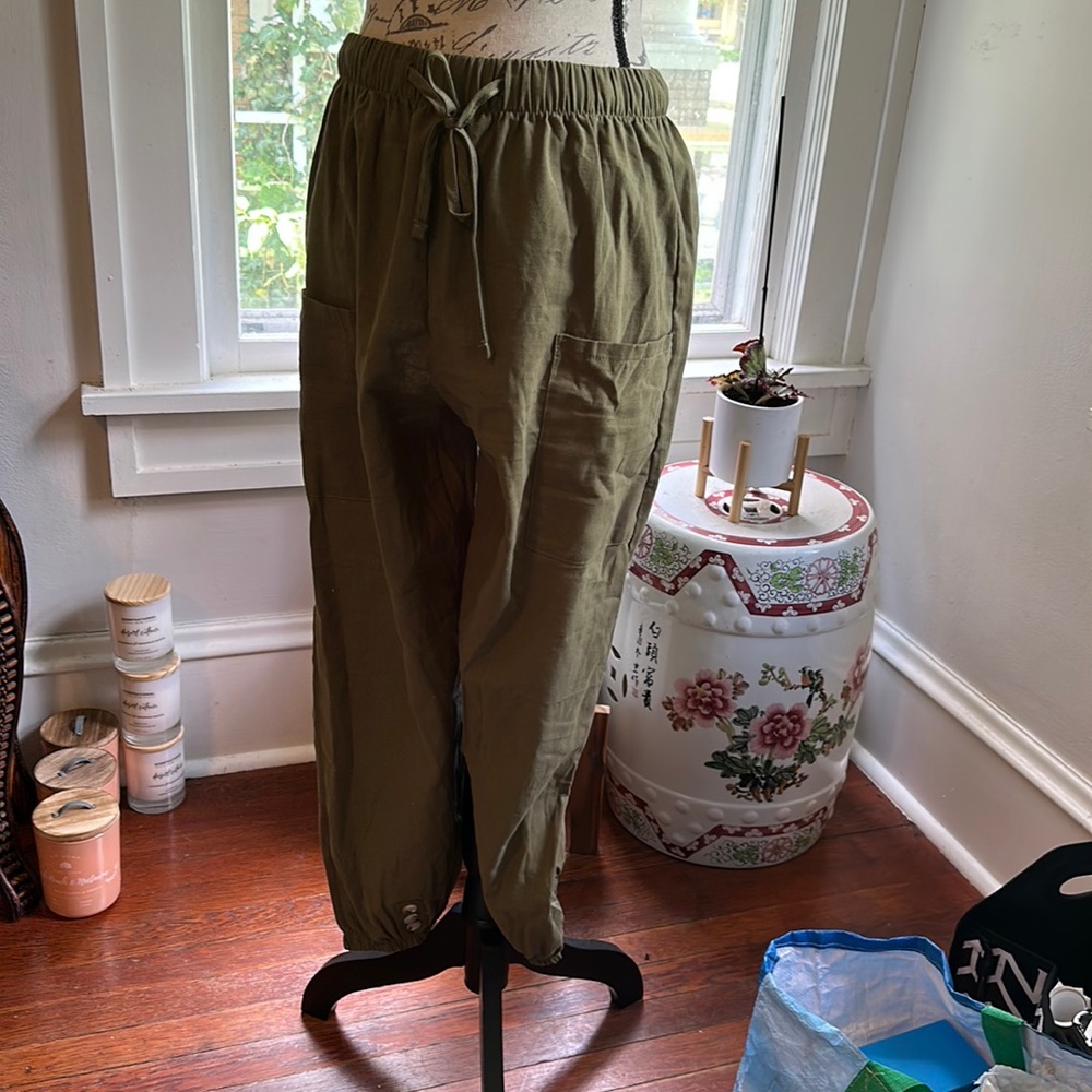 Green Cargo Pant